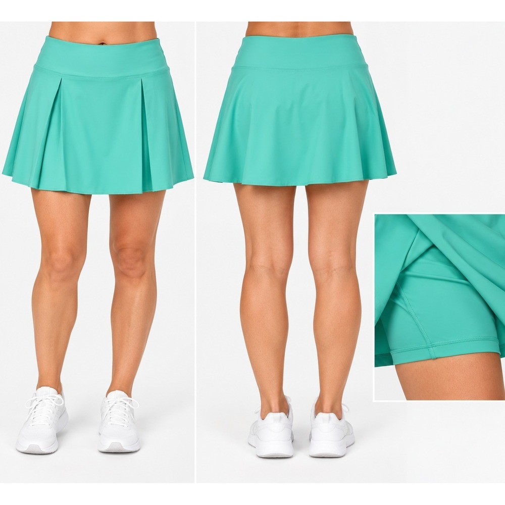 Nike Court Dri-FIT Nwt Org $70 Pleated Wom Tennis Skirt Skort DJ6413-392 Medium